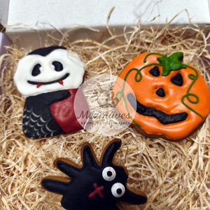 Halloween mézeskalács - élelmiszer - édesség - mézeskalács - Meska.hu