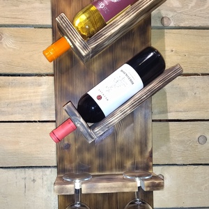 Fali bortartó - otthon & életmód - konyhafelszerelés, tálalás - tálalás - bortartó - Meska.hu