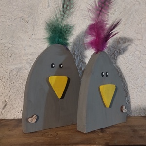 Szerelmes madárkák  lakásdekoráció  - otthon & életmód - dekoráció - dísztárgy - Meska.hu