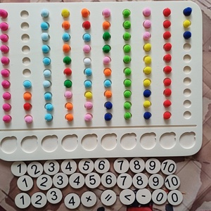 Montessori számoló- és matematikai tábla gyerekeknek � összeadás, kivonás, számfogalom játékosan   - Meska.hu