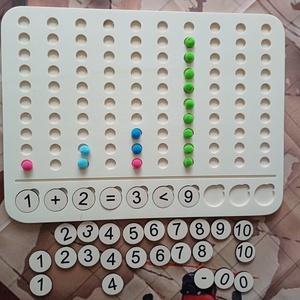 Montessori számoló- és matematikai tábla gyerekeknek � összeadás, kivonás, számfogalom játékosan   - baba - mama - baba játékok - waldorf játékok - Meska.hu