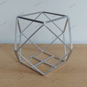 Gyertyatartó, mécsestartó 8x8z (ezüst színű) - Meska.hu