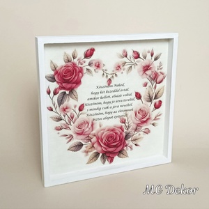 Szülőköszöntő képkeret szív alakú virágok - esküvő - emlék & ajándék - szülőköszöntő ajándék - Meska.hu Szülőköszöntő képkeret szív alakú virágok - esküvő - emlék & ajándék - szülőköszöntő ajándék - Meska.hu