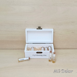 Jó házasság titka nászajándék - arany színű  - esküvő - emlék & ajándék - nászajándék - esküvői pénzátadó doboz - Meska.hu