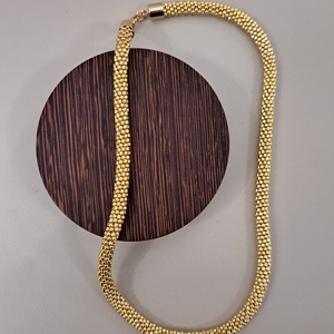 Horgolt arany színű lánc - ékszer - nyaklánc - medál nélküli nyaklánc - Meska.hu Horgolt arany színű lánc - ékszer - nyaklánc - medál nélküli nyaklánc - Meska.hu