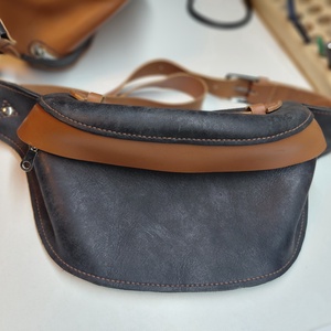 Bőr övtáska/crossbody - Meska.hu