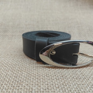 Kézműves női bőr öv 2,5 cm széles - Meska.hu