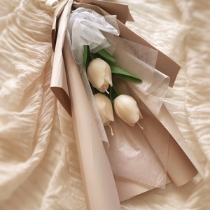 Gyertya tulipáncsokor (szójagyertyából) - kézműves ajándék bármilyen alkalomra - Meska.hu