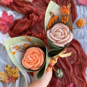 Gyertyacsokor (szójagyertya) - kézműves ajándék bármilyen alkalomra - otthon & életmód - gyertya, illat, aroma - gyertya - Meska.hu