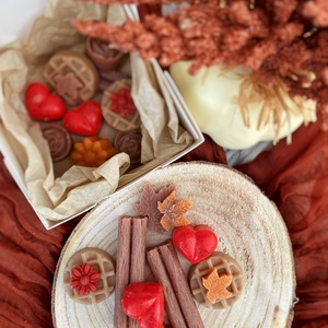 Forró almáspite illatú illatviasz (szójaviaszból) - otthon & életmód - gyertya, illat, aroma - illatviasz - Meska.hu