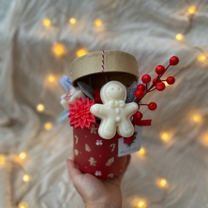 Mézis gyertyabox illatviasszal (szójaviaszból) - otthon & életmód - gyertya, illat, aroma - gyertya - Meska.hu