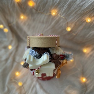 Szarvasos gyertyabox illatviasszal (szójaviaszból) - otthon & életmód - gyertya, illat, aroma - gyertya - Meska.hu