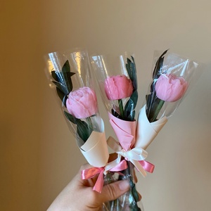 Illatos bazsarózsa (szójaviaszból) - kézműves ajándék Valentin napra, Nőnapra vagy más alkalomra - Meska.hu