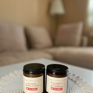 Személyre szabható Spotify gyertya (szójaviaszból) � egyedi, romantikus ajándék kedvenc dallal - otthon & életmód - gyertya, illat, aroma - gyertya - Meska.hu