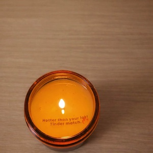 Titkos üzenetes gyertya (szójaviaszból) � Hotter than your last Tinder match. - jobb, mint a Tinder - otthon & életmód - gyertya, illat, aroma - gyertya - Meska.hu