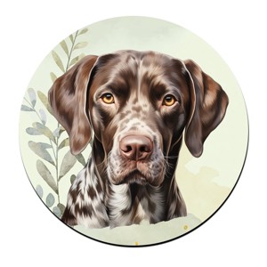 Német rövidszőrű vizsla portré mintás bögre alátét, , , MESKA