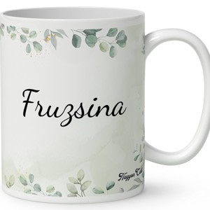 Névvel kérhető - Tündéri hermelin, a kecses felfedező mintás bögre - otthon & életmód - konyhafelszerelés, tálalás - tálalás - bögre & csésze - Meska.hu