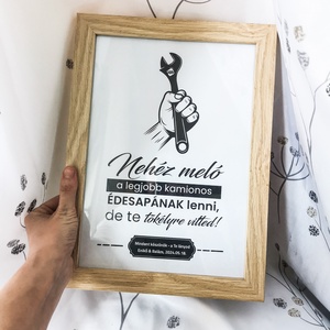 Édesapa/örömapa köszöntő ajándék - Meska.hu