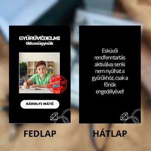 Gyűrűhordozó felkérő ajándék - gyermeknek - esküvő - meghívó & kártya - tanú felkérő - Meska.hu