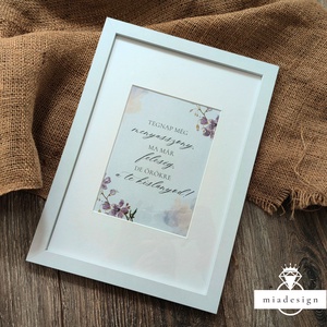 Szülőköszöntő ajándék színes háttérrel - esküvő - emlék & ajándék - köszönőajándék - Meska.hu