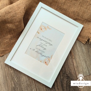 Szülőköszöntő ajándék színes háttérrel - esküvő - emlék & ajándék - köszönőajándék - Meska.hu