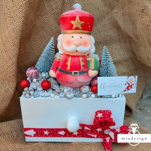 Csendőrös adventi asztali dísz - karácsony - adventi díszek - adventi asztaldísz - Meska.hu