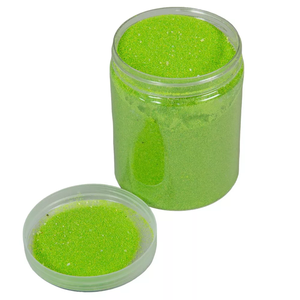 Lime zöld dekor homok mikro  0,60,8 mm, 450 g, Kellékek & szerszámok, Vegyes alapanyag, Egyéb alapanyag, Mindenmás, MESKA