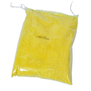 Sárga dekor homok mikro  0,60,8 mm, 450 g, Kellékek & szerszámok, Vegyes alapanyag, Egyéb alapanyag, Mindenmás, MESKA