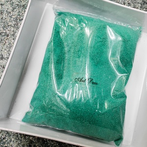 Menta dekor homok mikro  0,60,8 mm, 450 g - kellékek & szerszámok - vegyes alapanyag - egyéb alapanyag - Meska.hu