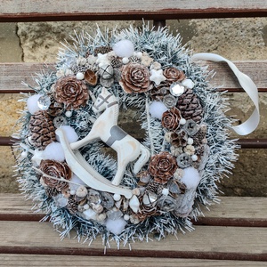 Hintalovacskás ajtókopogtató  - otthon & életmód - dekoráció - ajtó- és ablak dekoráció - ajtódísz & kopogtató - Meska.hu