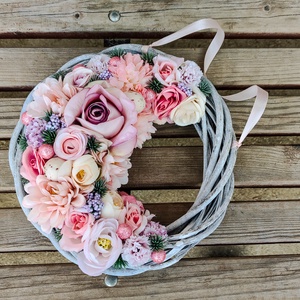 Tavaszi ajtókopogtató  - otthon & életmód - dekoráció - ajtó- és ablak dekoráció - ajtódísz & kopogtató - Meska.hu