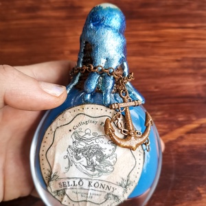 Sellő Könny bájital - ünnepi alkalmakra - otthon & életmód - dekoráció - asztal és polc dekoráció - díszüveg - Meska.hu