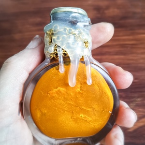 Fortuna Csókja bájital - ünnepi alkalmakra - otthon & életmód - dekoráció - asztal és polc dekoráció - díszüveg - Meska.hu