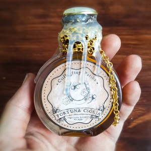 Fortuna Csókja bájital - ünnepi alkalmakra - otthon & életmód - dekoráció - asztal és polc dekoráció - díszüveg - Meska.hu