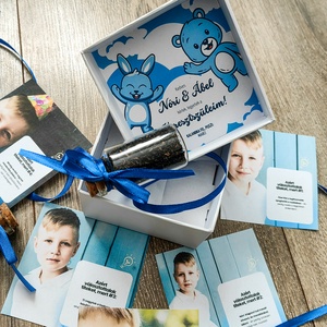 Keresztszülő felkérő ajándék - baba - mama - keresztelő kellékek - keresztszülő felkérő - Meska.hu