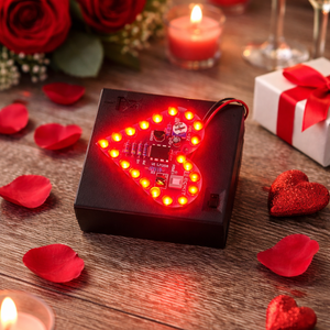 Valentin napi Led-es világítás 3 világítási móddal - otthon & életmód - dekoráció - asztal és polc dekoráció - asztaldísz - Meska.hu