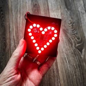 Valentin napi Led-es világítás 3 világítási móddal - otthon & életmód - dekoráció - asztal és polc dekoráció - asztaldísz - Meska.hu