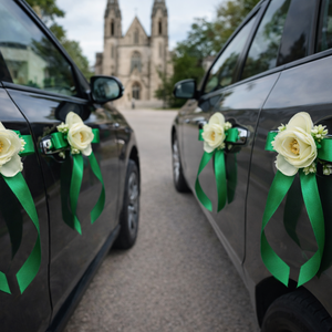 Smaragdzöld kilincs vagy visszapillantó dísz - otthon & életmód - autó - visszapillantó dísz - Meska.hu