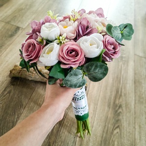 Purple moments esküvői csokor - esküvő - menyasszonyi- és dobócsokor - Meska.hu