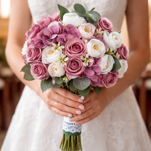 Purple moments esküvői csokor - esküvő - menyasszonyi- és dobócsokor - Meska.hu