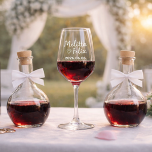 Esküvői borszertartás szett  - esküvő - emlék & ajándék - nászajándék - ceremónia szett - Meska.hu