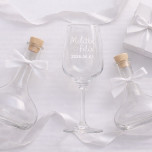 Esküvői borszertartás szett #2, Esküvő, Emlék & Ajándék, Nászajándék, Ceremónia szett, Fotó, grafika, rajz, illusztráció, MESKA