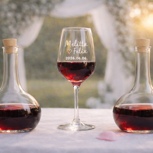 Esküvői borszertartás szett #2 - esküvő - emlék & ajándék - nászajándék - ceremónia szett - Meska.hu