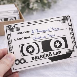 Dalkérő lap, és felhívás esküvőre - esküvő - meghívó & kártya - ültetési rend - Meska.hu