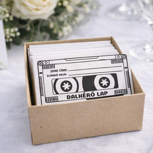 Dalkérő lap, és felhívás esküvőre - esküvő - meghívó & kártya - ültetési rend - Meska.hu