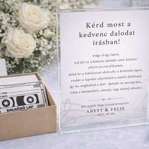 Dalkérő lap, és felhívás esküvőre, Esküvő, Meghívó & Kártya, Ültetési rend, Fotó, grafika, rajz, illusztráció, Mindenmás, MESKA