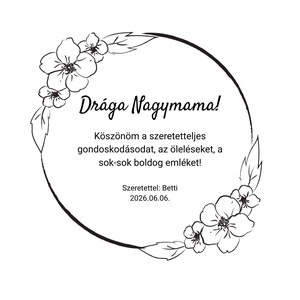 Nagyszülő köszöntő ajándékdoboz - esküvő - emlék & ajándék - szülőköszöntő ajándék - Meska.hu