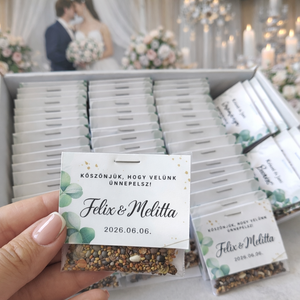 Násznép köszönő virágmagos ajándék - Meska.hu