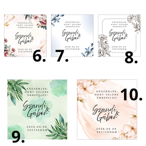 Násznép köszönő virágmagos ajándék - esküvő - emlék & ajándék - köszönőajándék - Meska.hu