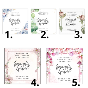 Násznép köszönő virágmagos ajándék - esküvő - emlék & ajándék - köszönőajándék - Meska.hu